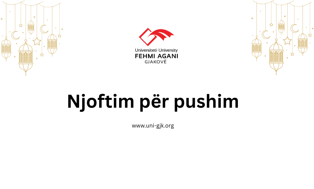 Njoftim për pushim për festë zyrtare